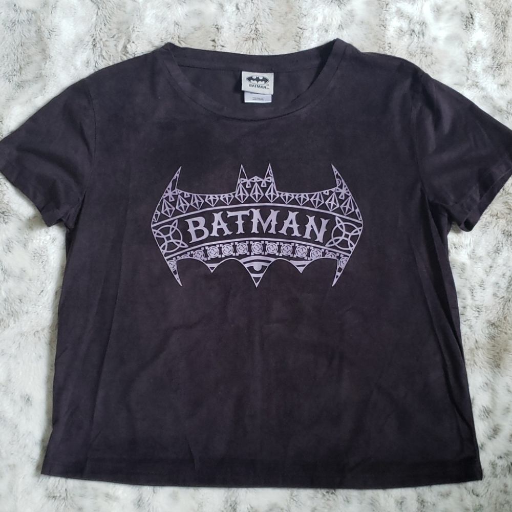 Batman Longer Cropped Tee-Size M